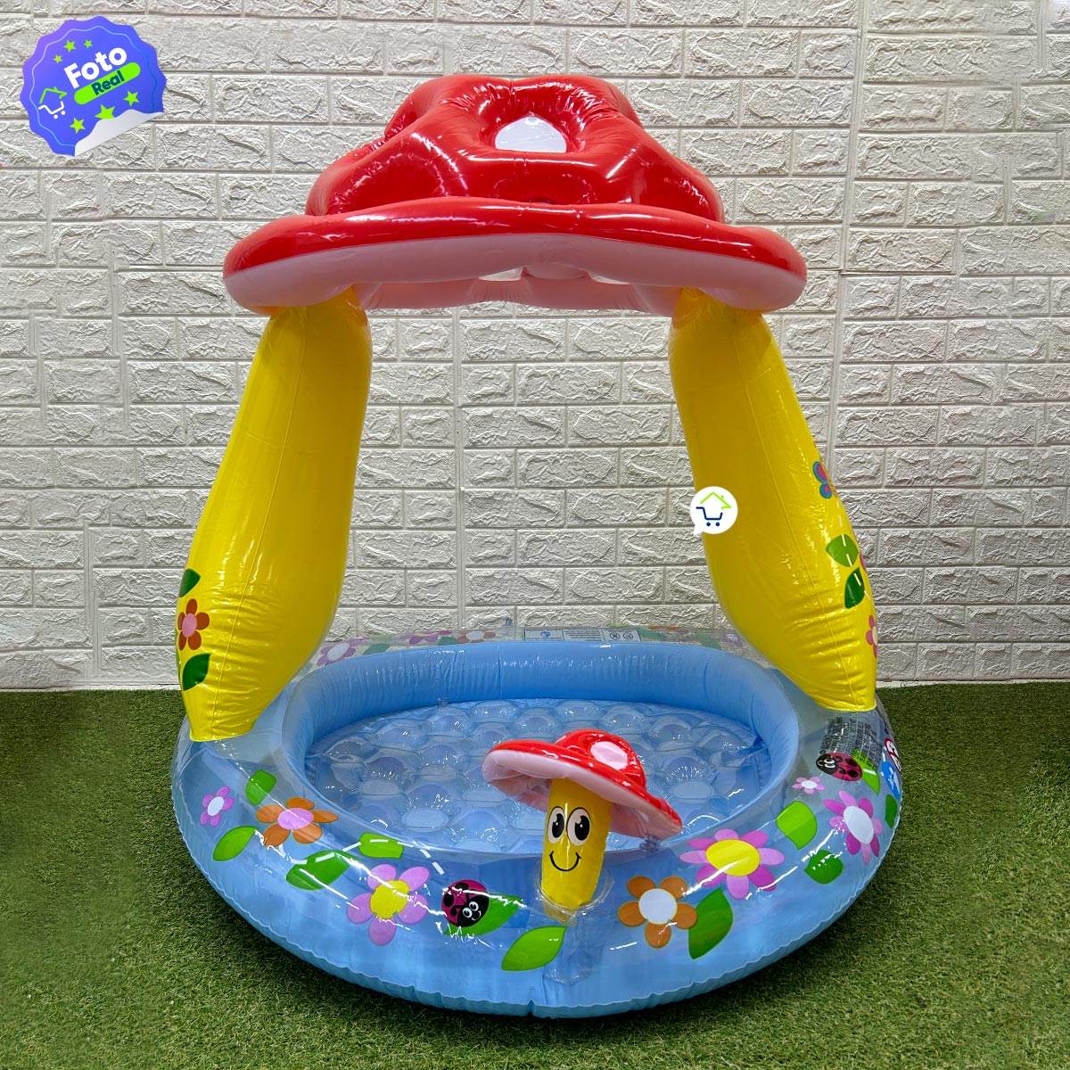 Piscina Inflable Hongo Flotador Infantil - venhogarsa.com