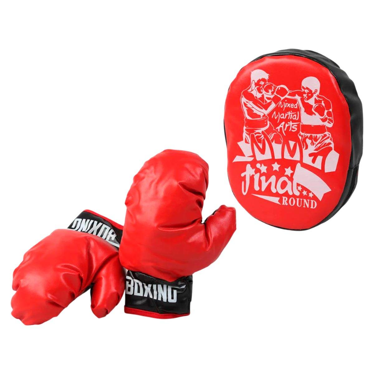Set de Boxeo Infantil Guantes y Cojín de Golpeo - venhogarsa.com
