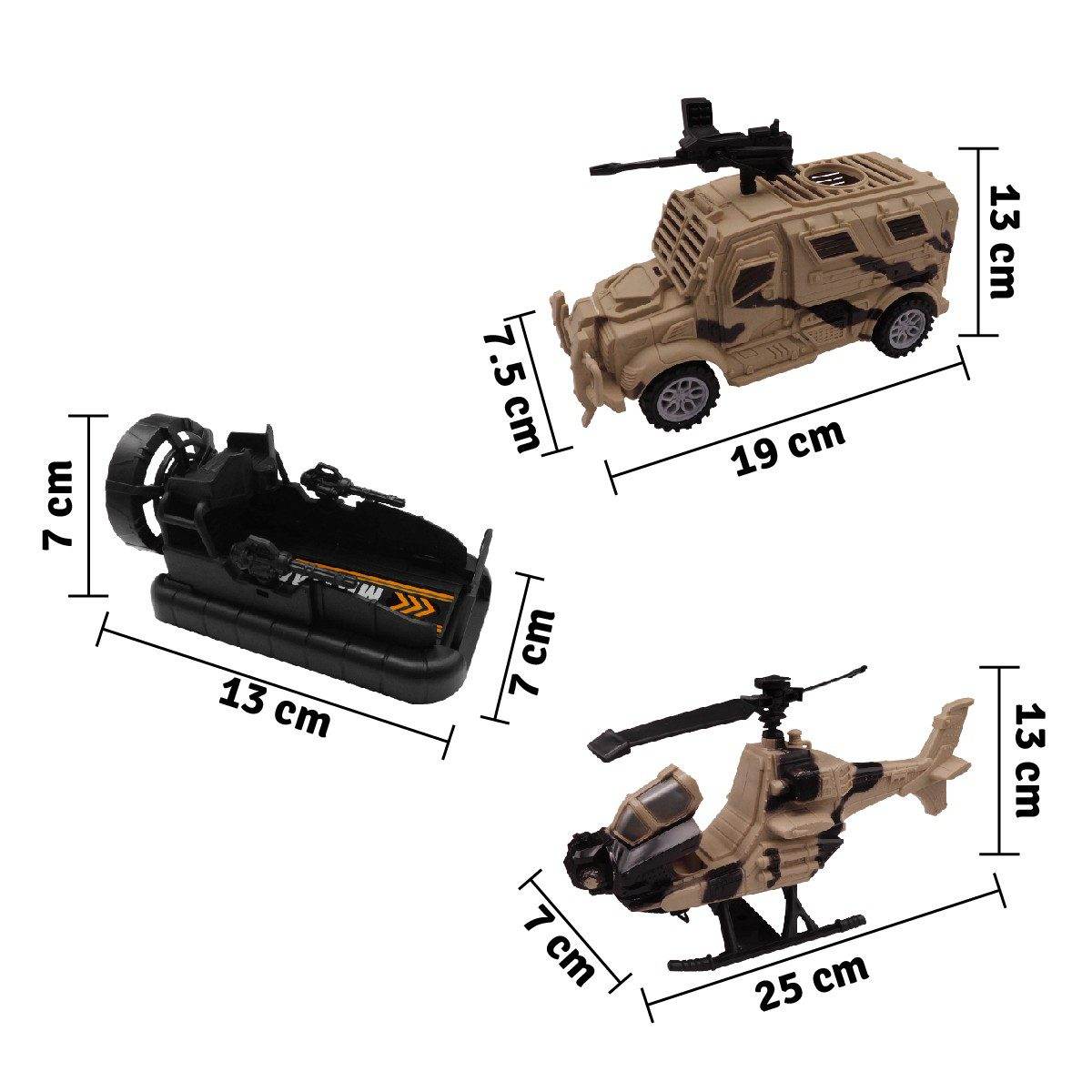 Set Vehículos Militares X5 Juguete Niños - venhogarsa.com