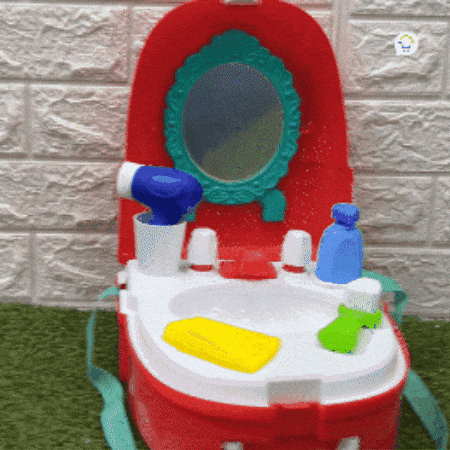 Maletín Tocador Set De Baño 2 En 1 Didáctico Niños - venhogarsa.com