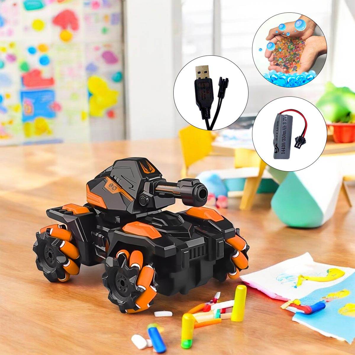 Carro Control Remoto Water Bomb Tank - venhogarsa.com