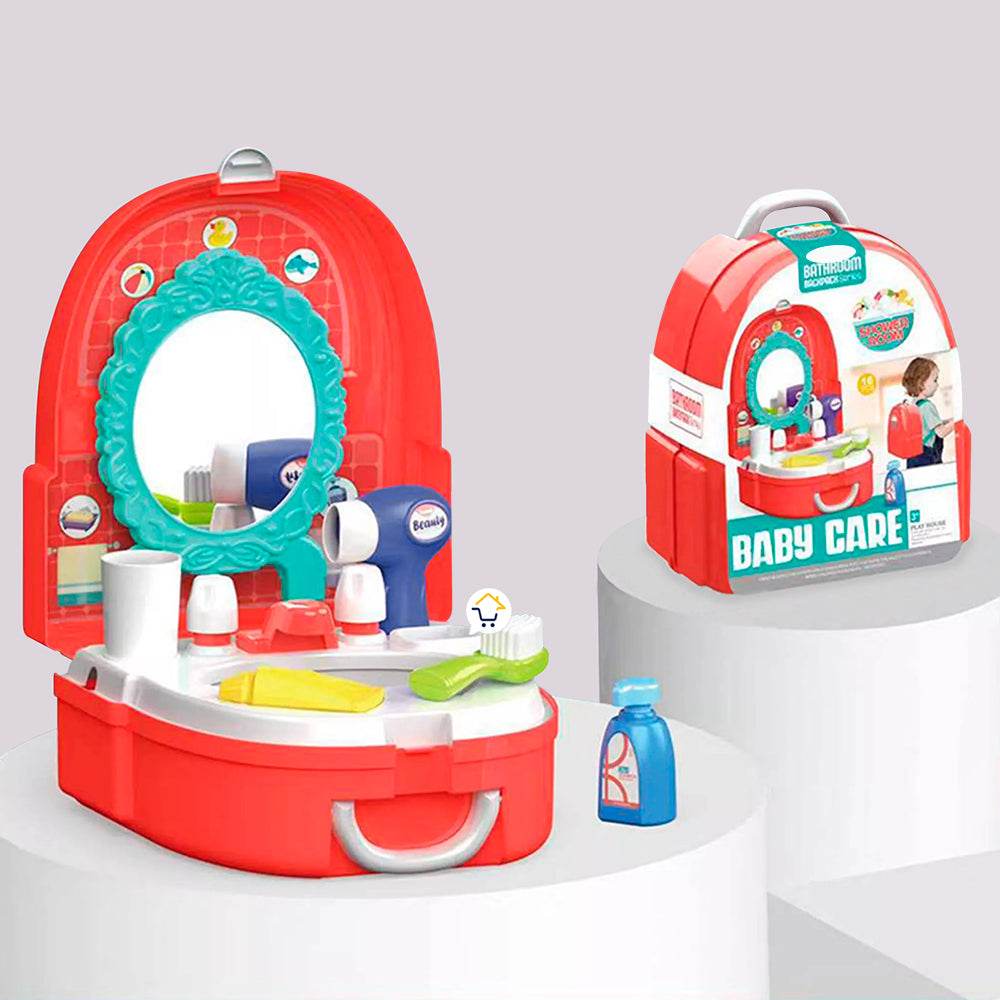 Maletín Tocador Set De Baño 2 En 1 Didáctico Niños - venhogarsa.com