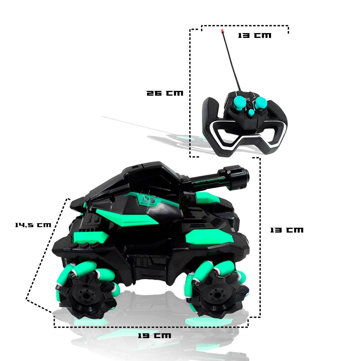 Carro Control Remoto Water Bomb Tank - venhogarsa.com