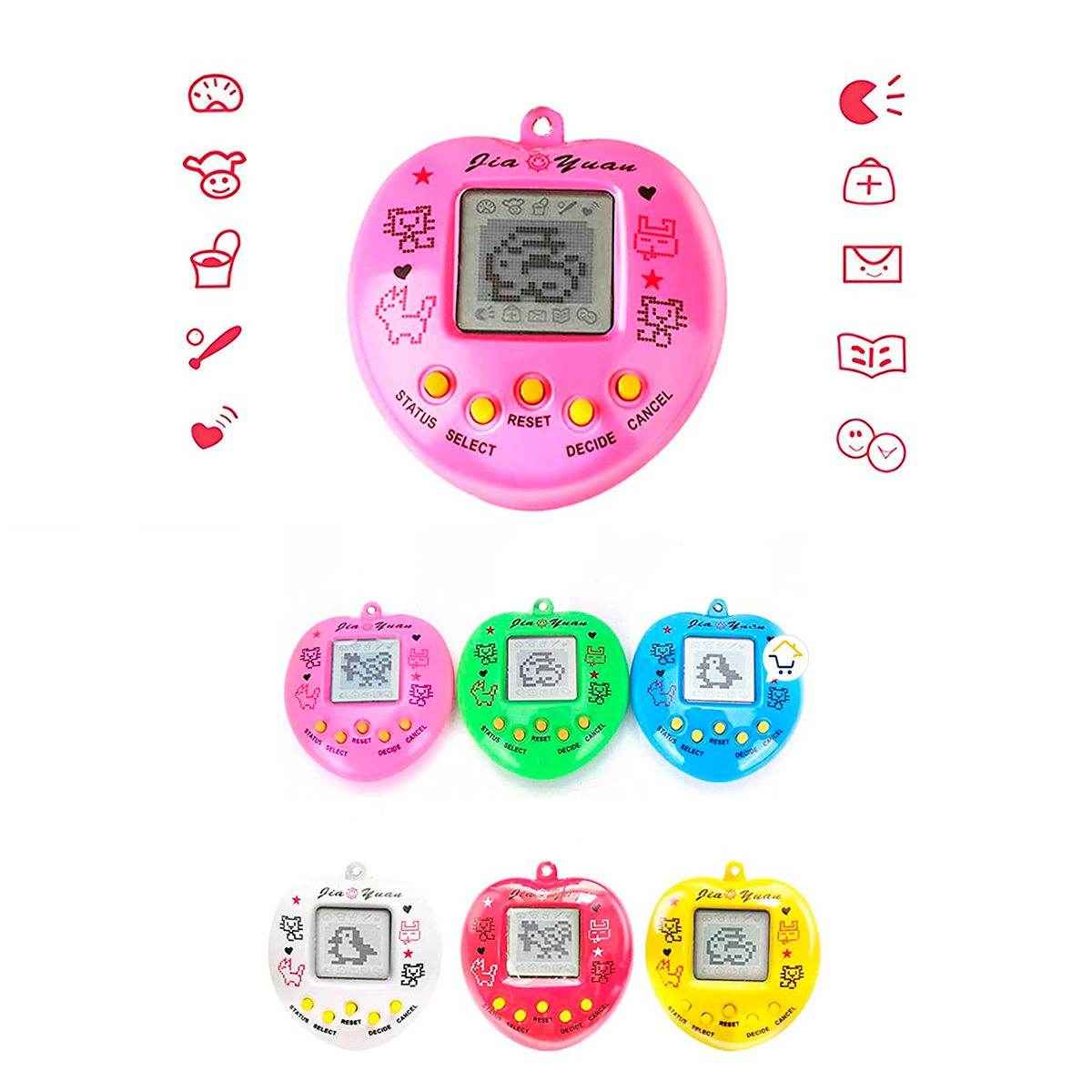 Tamagochi 168 Mascotas Virtuales Llavero Juguete Niños - venhogarsa.com