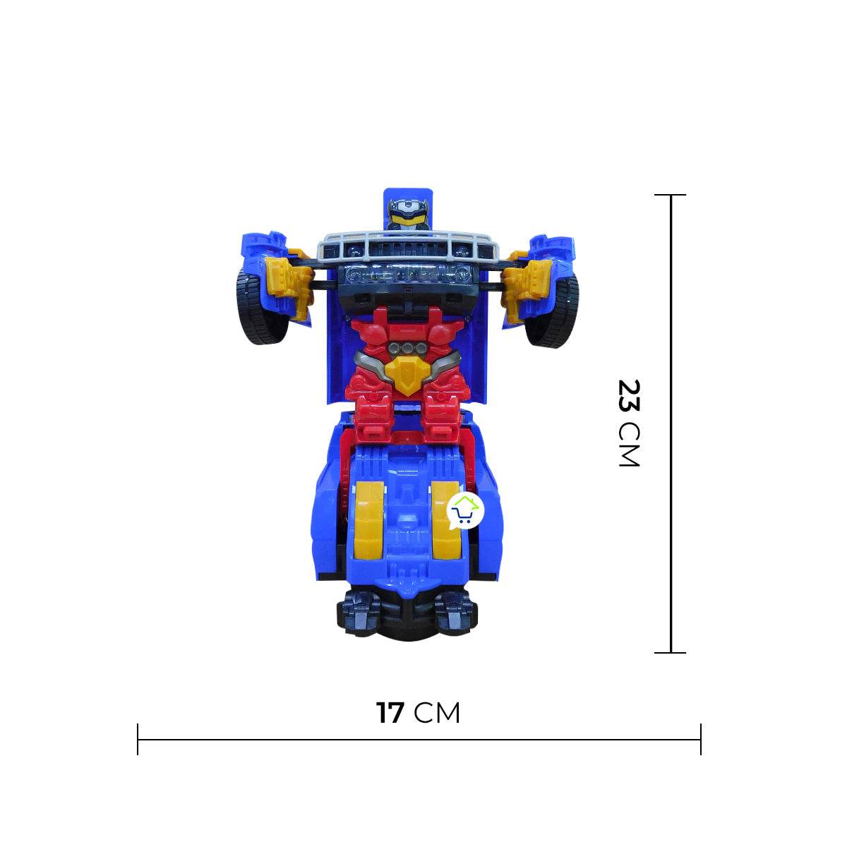 Carro Transformer 2 en 1 Guerrero Luces Y Sonido Juguete - venhogarsa.com