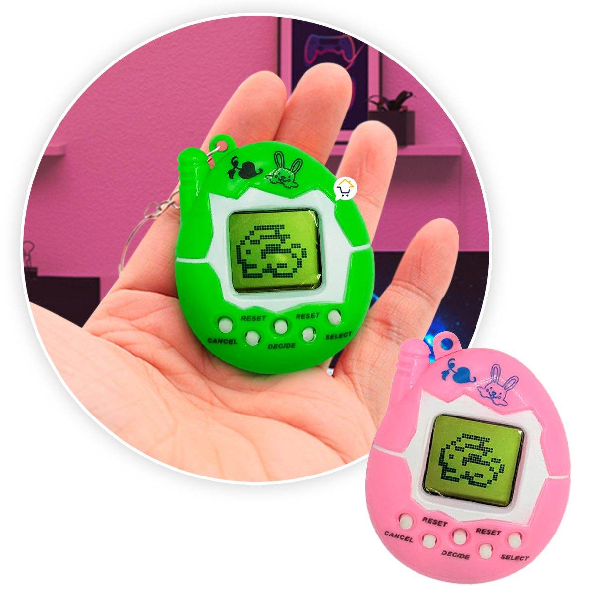 Tamagochi Huevo 49 Mascotas Virtuales Llavero Juguete Niños - venhogarsa.com
