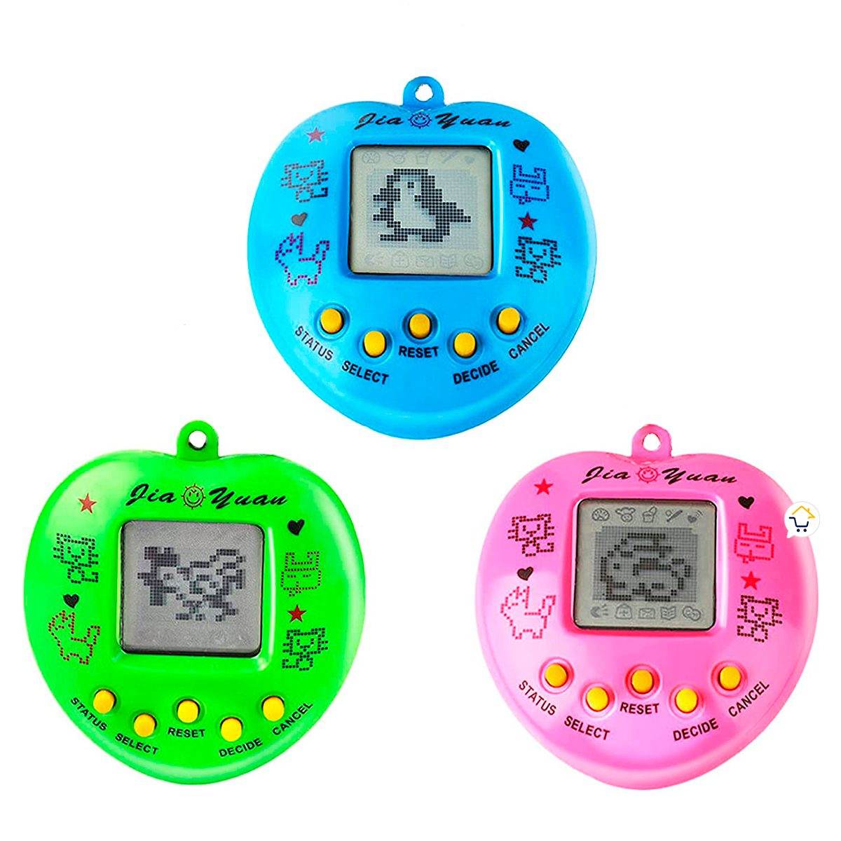 Tamagochi 168 Mascotas Virtuales Llavero Juguete Niños - venhogarsa.com