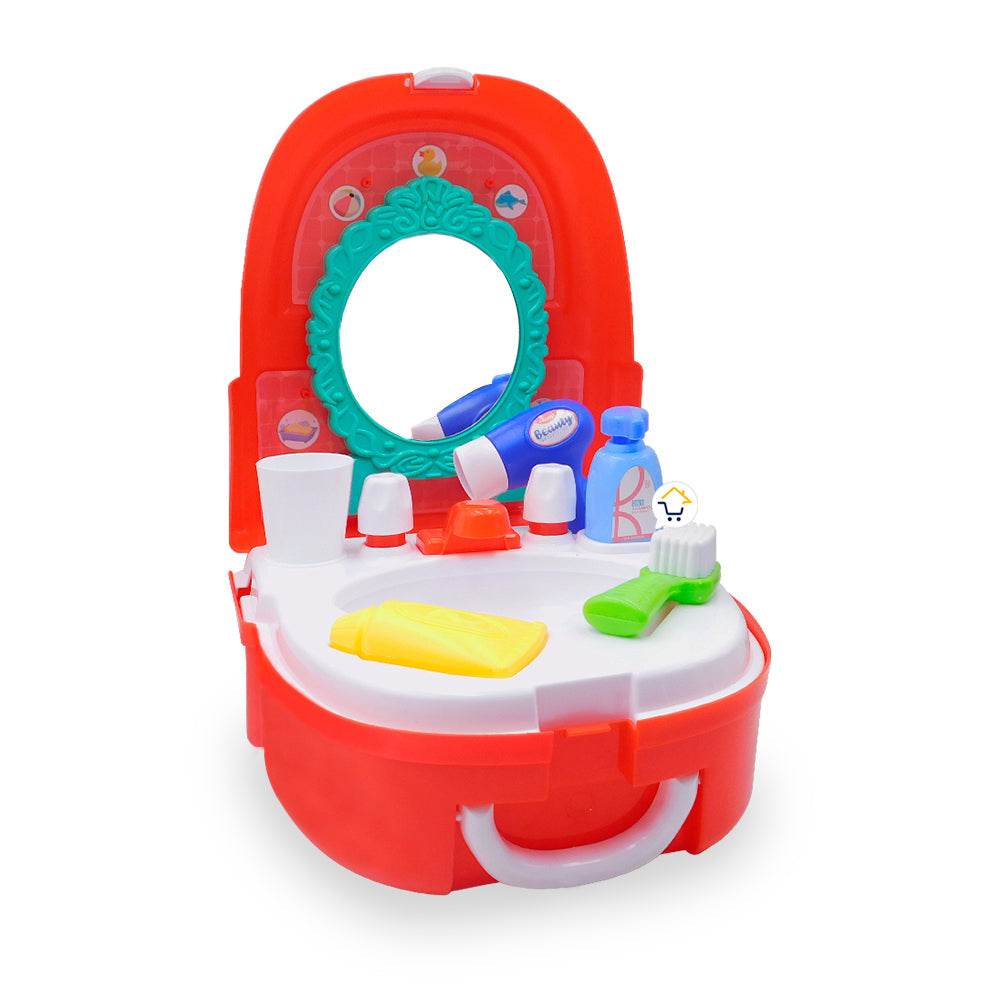 Maletín Tocador Set De Baño 2 En 1 Didáctico Niños - venhogarsa.com