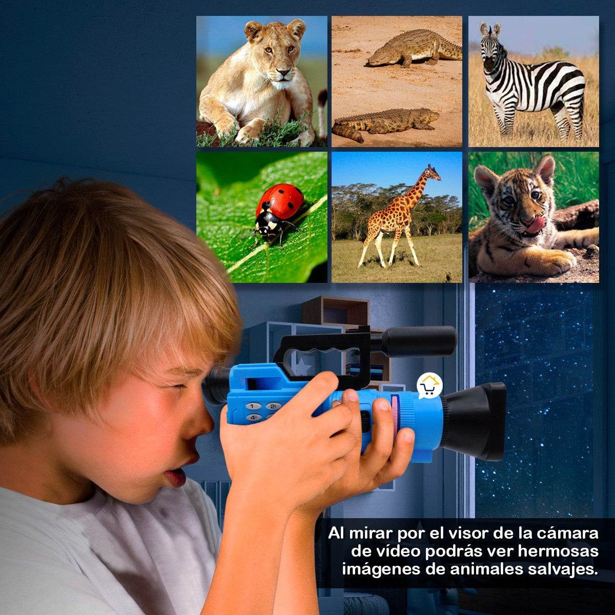 Video Cámara Proyector Didáctico Juguete Niños - venhogarsa.com