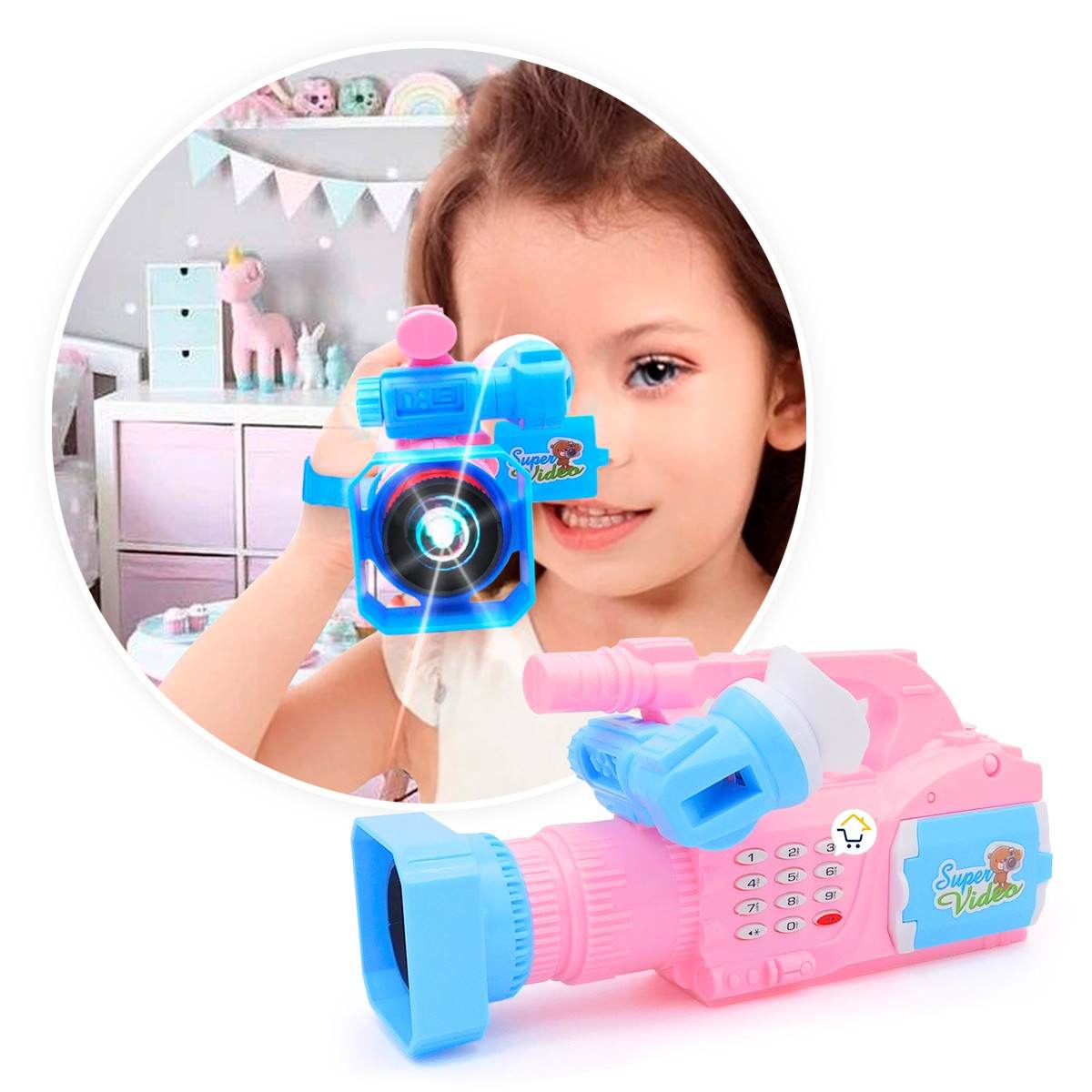 Video Cámara Proyector Didáctico Juguete Niños - venhogarsa.com