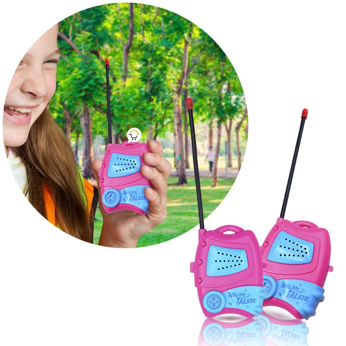 Walkie Talkies Infantil Princesas Comunicadores Portátiles 5 m Infantil - venhogarsa.com