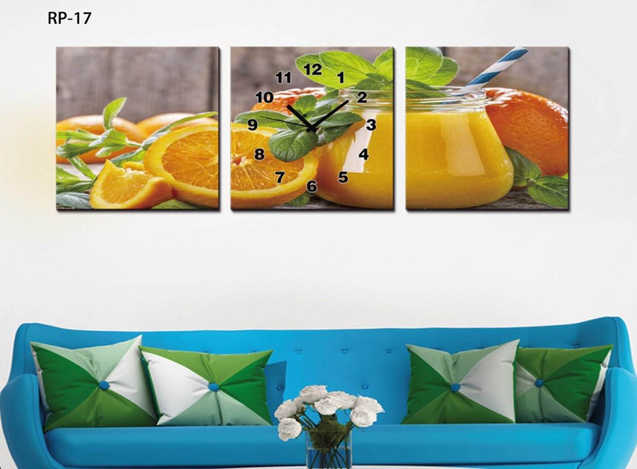 RELOJ PARED ESTILO POLIPTICO 3 PIE RP-17 - venhogarsa.com
