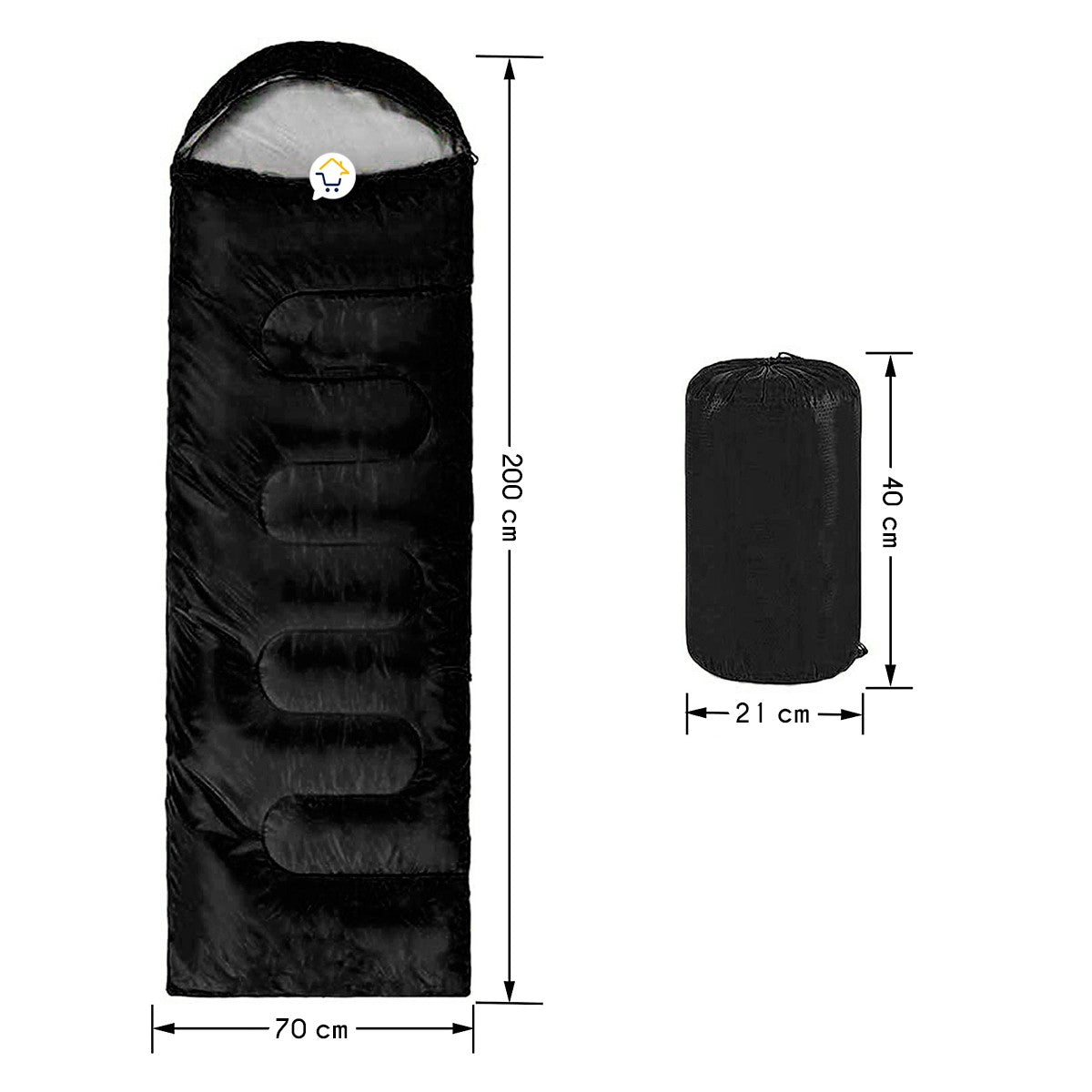 Bolsa Para Dormir Sleeping Bag Camping 1 Persona