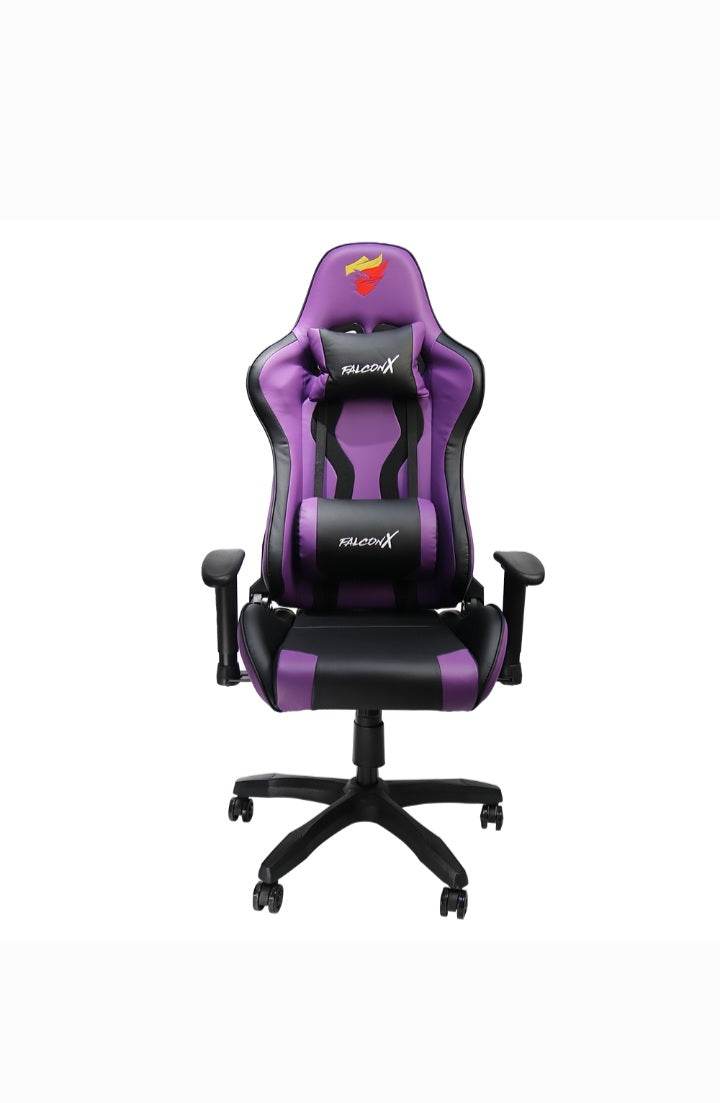 Silla Gamer FalconX SD-205 Purple Black - venhogarsa.com