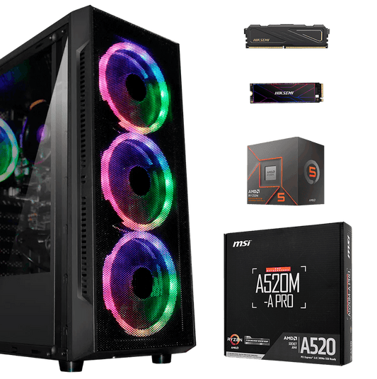 PC Gamer AMD Ryzen 5 5600GT 16GB SSD 512GB | Garantía - venhogarsa.com