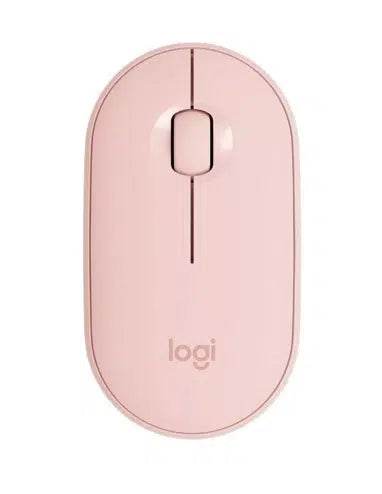 Mouse Logitech Pebble M350 Rosa, Silencioso y Compacto - venhogarsa.com