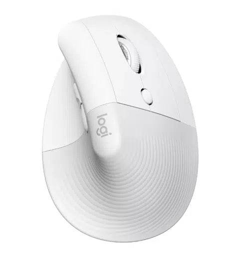 Mouse Logitech Lift Vertical Blanco Ergonómico Inalámbrico - venhogarsa.com