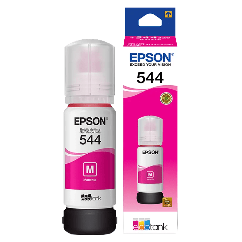 Tinta Epson 544 Magenta Original Alta Calidad y Rendimiento - venhogarsa.com