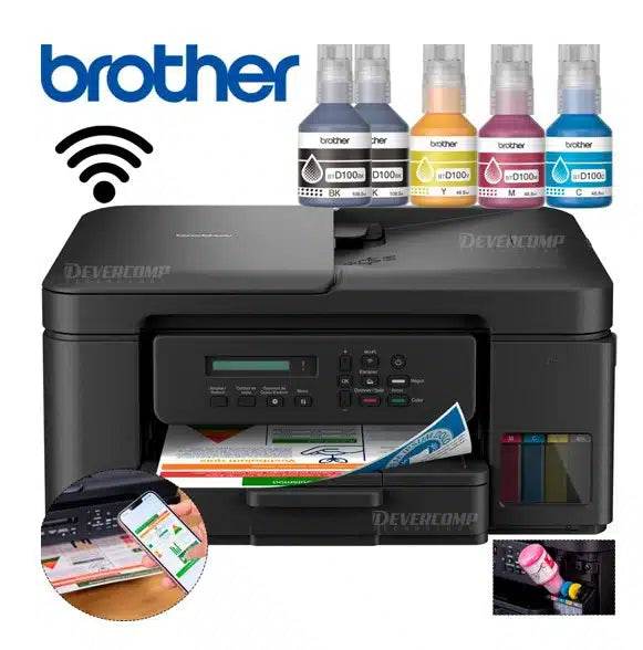 Brother DCP-T730DW WiFi ADF Dúplex Tinta Continua y Rápida - venhogarsa.com