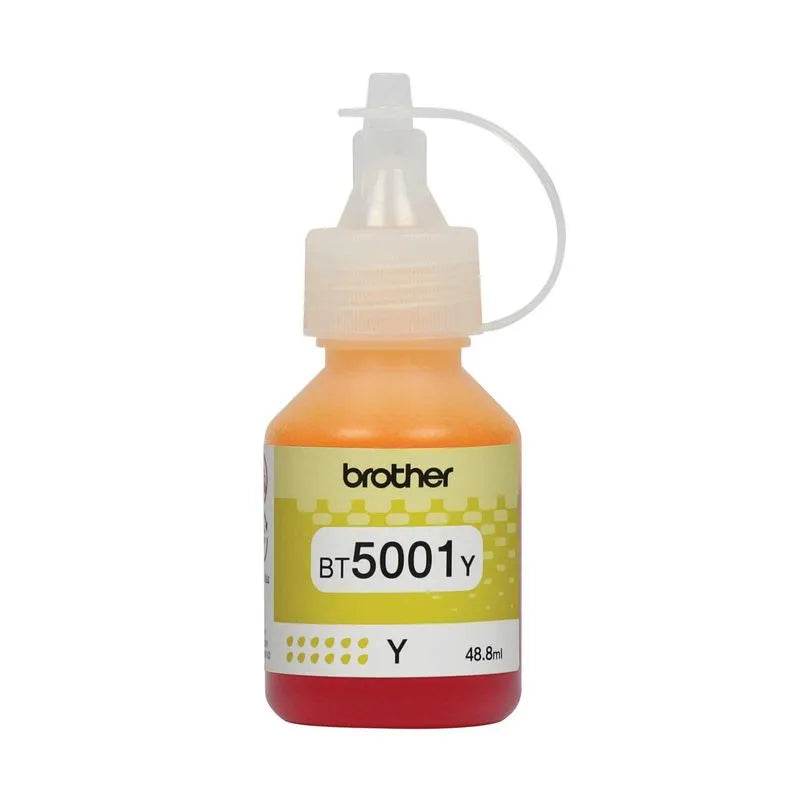 Tinta Brother BT5001Y Amarilla 5000 pág DCP/MFC Compatible - venhogarsa.com