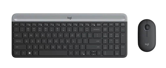 Combo Logitech MK470 inalámbrico slim, silencioso, negro - venhogarsa.com