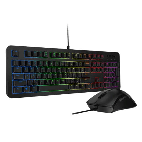 Combo Lenovo KM300 Gaming RGB | Teclado y Mouse Alámbrico Pro - venhogarsa.com