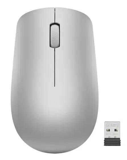 Mouse Lenovo 530 Inalámbrico USB Platinum Grey | Preciso y Pro - venhogarsa.com