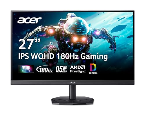 Monitor Acer Nitro 27" IPS 2K 180Hz 1ms FreeSync HDR10