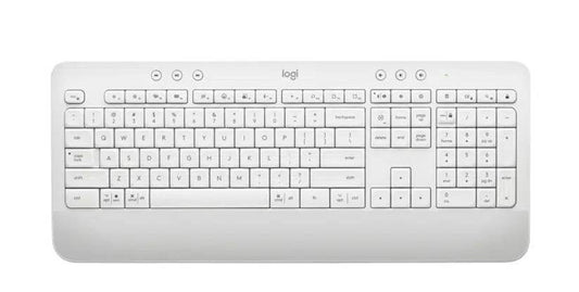 Teclado Logitech K380S Blanco, Bluetooth, Compacto y Silencioso - venhogarsa.com
