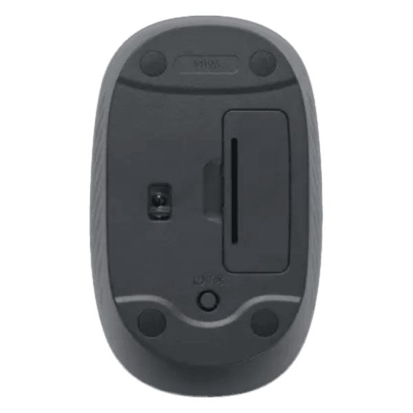 Mouse Logitech M196 Grafito Bluetooth, inalámbrico y durable - venhogarsa.com
