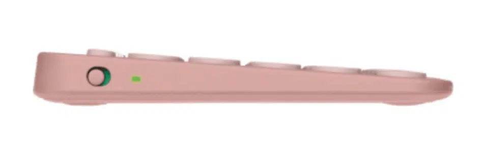 Teclado Logitech K380S rosa, inalámbrico, compacto y silencioso - venhogarsa.com
