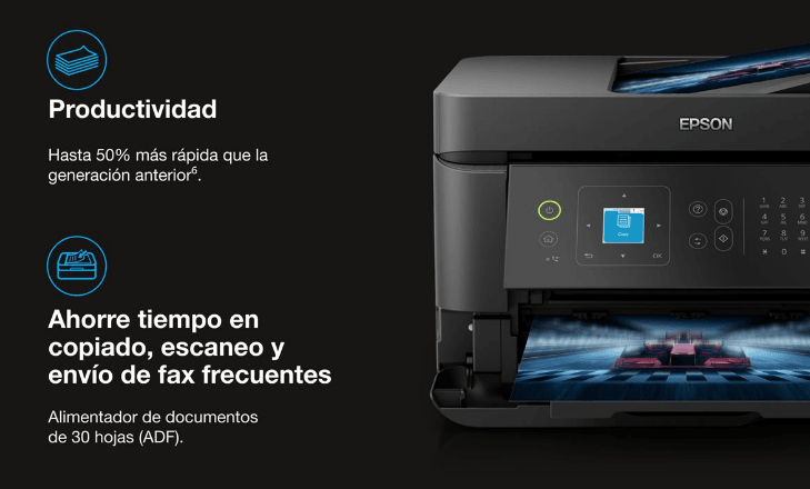 Impresora Epson L5590 WiFi ADF LAN Multifuncional Tinta Eco - venhogarsa.com