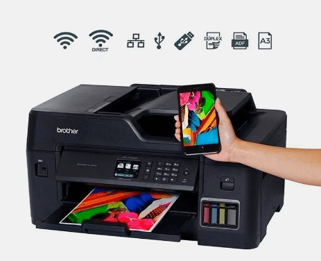 Brother MFCT4500DW A3 WiFi Dúplex Rápida con ADF y Fax - venhogarsa.com