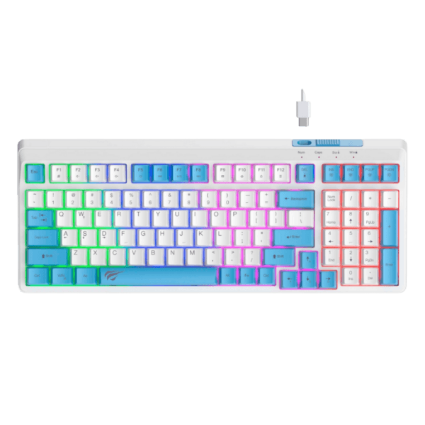 Combo Gamer Havit KB891CM con Teclado y Mouse Retroiluminado - venhogarsa.com