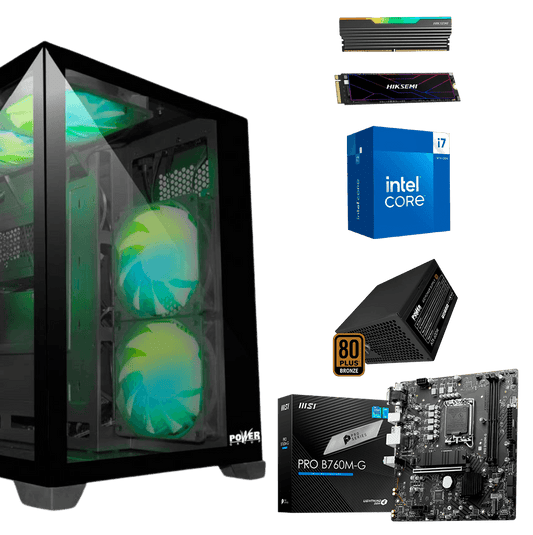 PC Profesional i7 14700 | Rinde en Todo: Gaming y 3D - venhogarsa.com