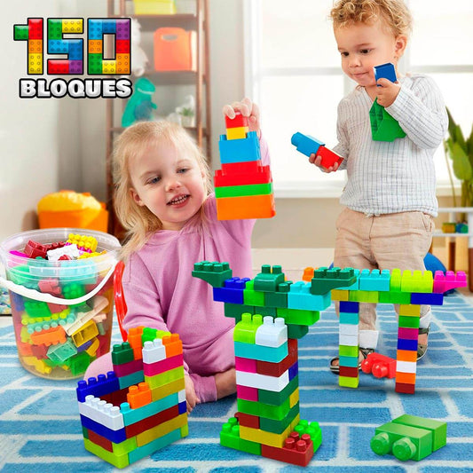 Bloques Construcción 150 Piezas Juguete Infantil - venhogarsa.com