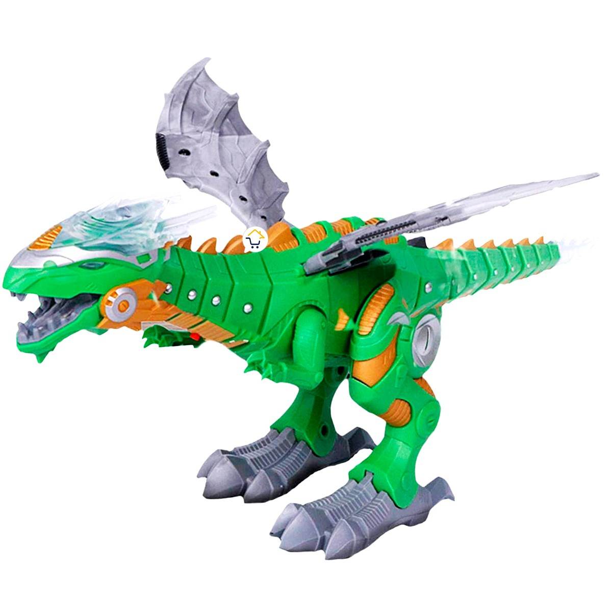 Dinosaurio Vapor Luces Sonido y Movimiento Diseño Mecánico - venhogarsa.com