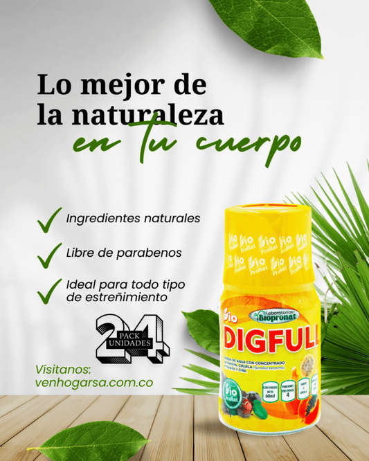 DIGFULL x24 Potente bebida contra el estreñimiento - venhogarsa.com