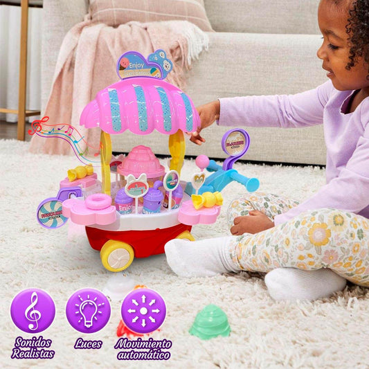 Carrito Interactivo De Ventas Luces Movimientos y Sonidos - venhogarsa.com