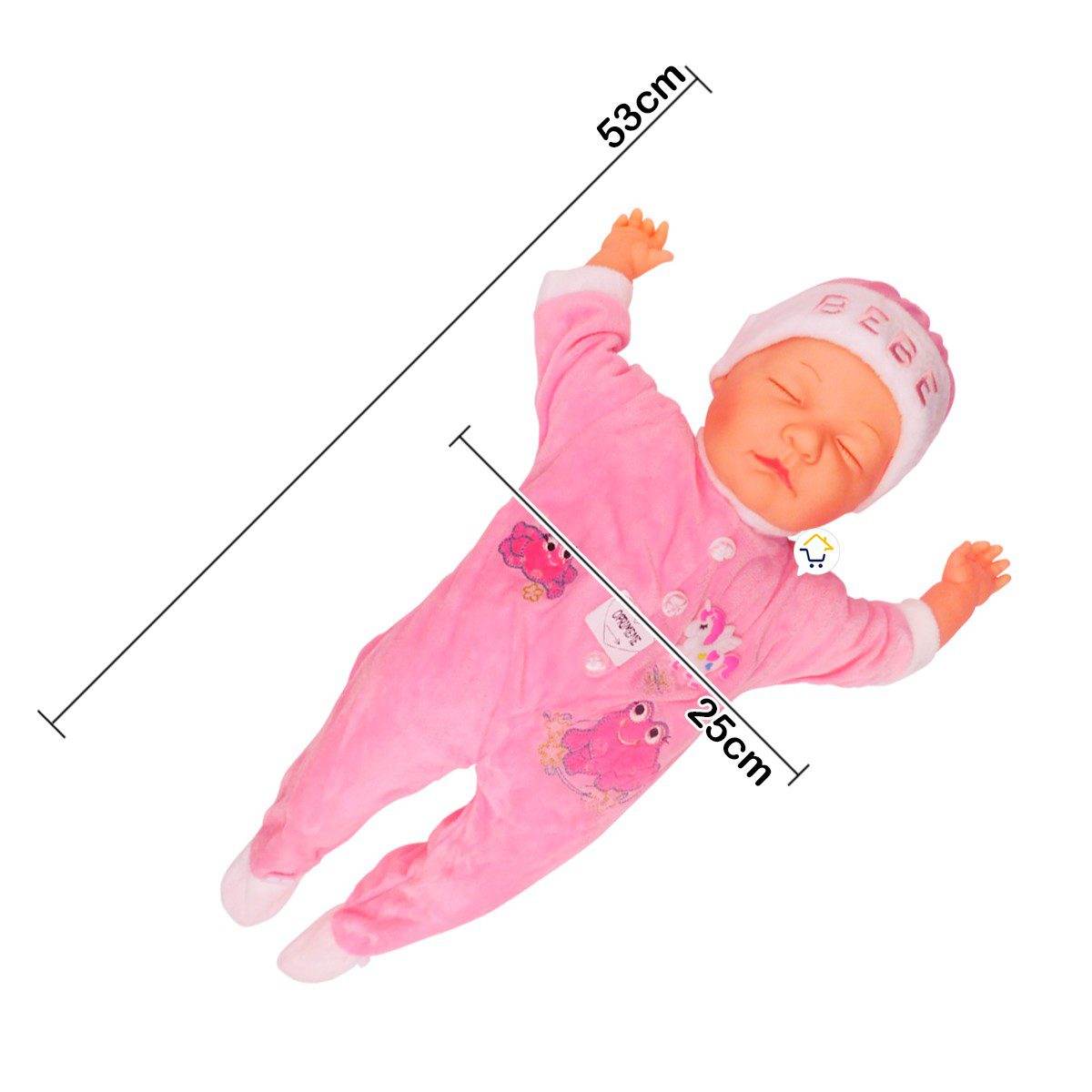 Muñeca Bebé Canciones Didáctica peluche Luces Infantil - venhogarsa.com
