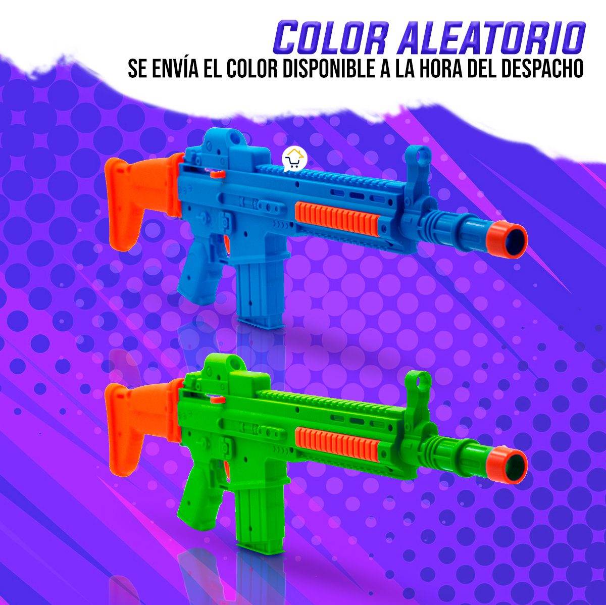 Metralleta de Dardos Pistola Juguete Lanza Dardos Espuma - venhogarsa.com
