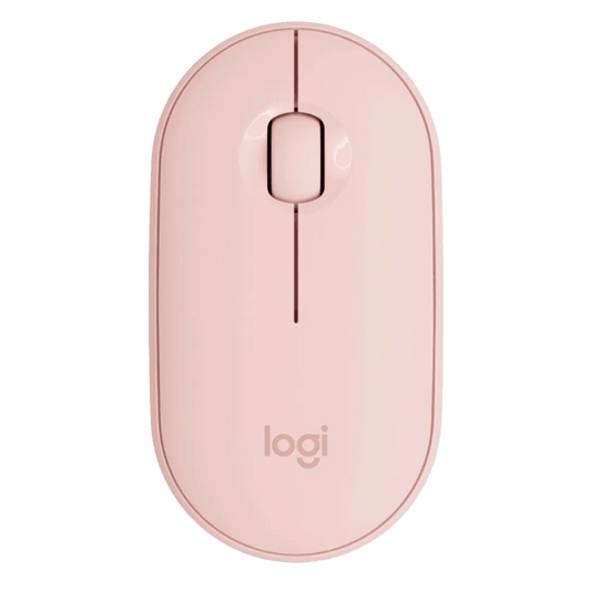 Mouse Logitech Pebble M350 Rosa, Bluetooth, Silencioso y Portátil - venhogarsa.com