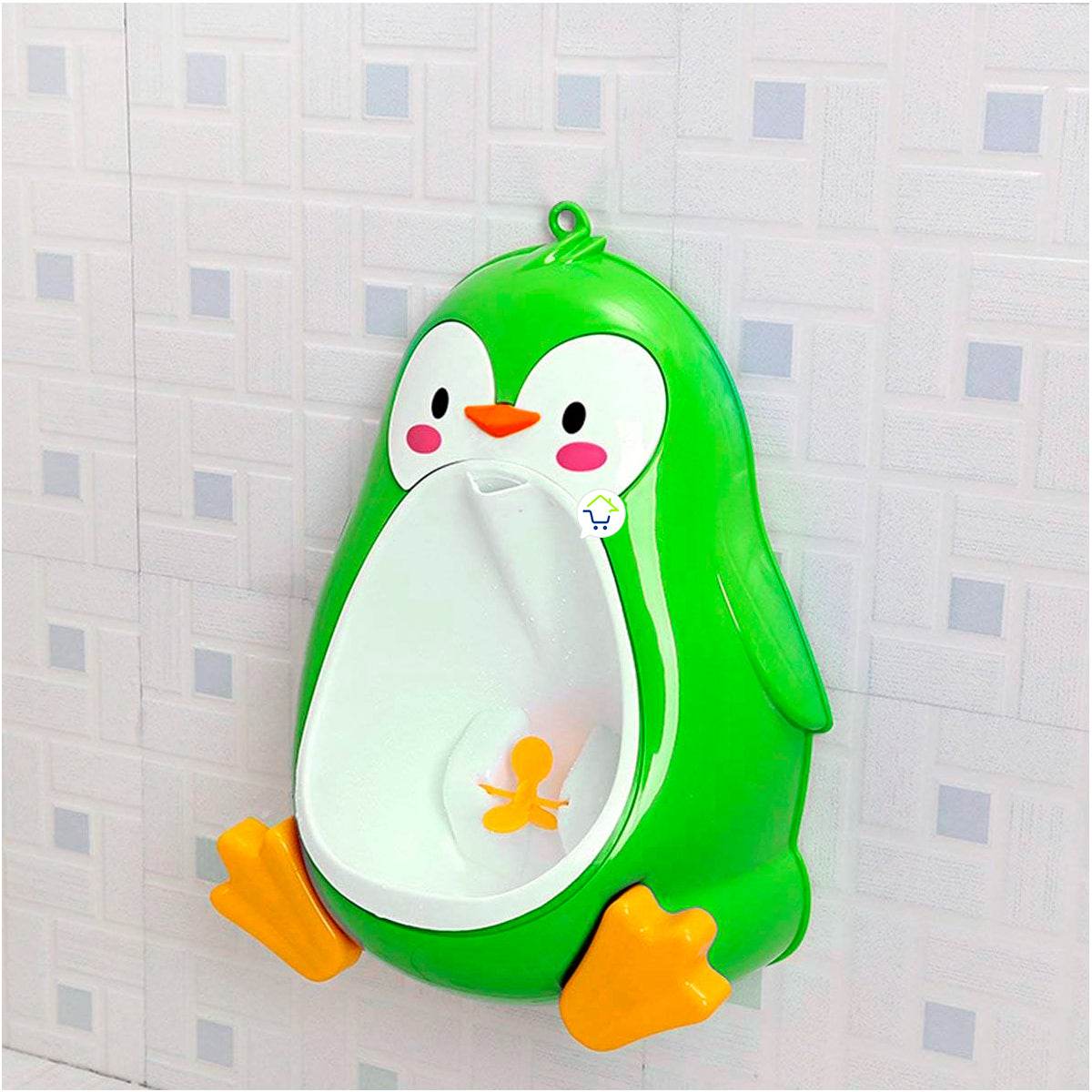 Orinal Portátil Infantil De Pingüino Para Pared Entrenamiento Niño - venhogarsa.com