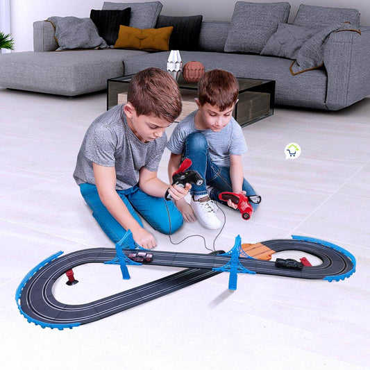 Pista Armable Carreras Contador 2 Controles Juguete Infantil - venhogarsa.com