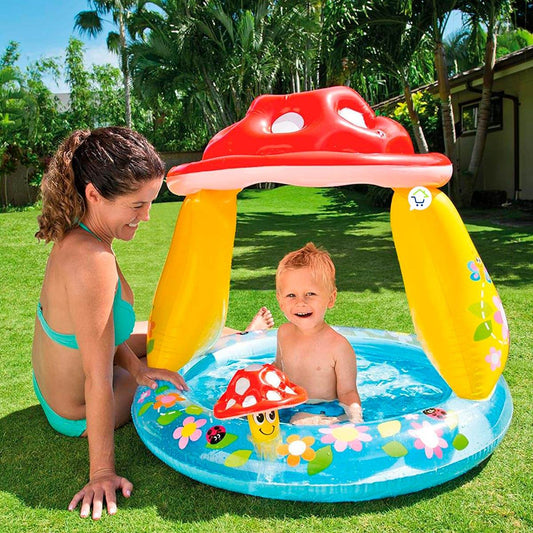 Piscina Inflable Hongo Flotador Infantil - venhogarsa.com