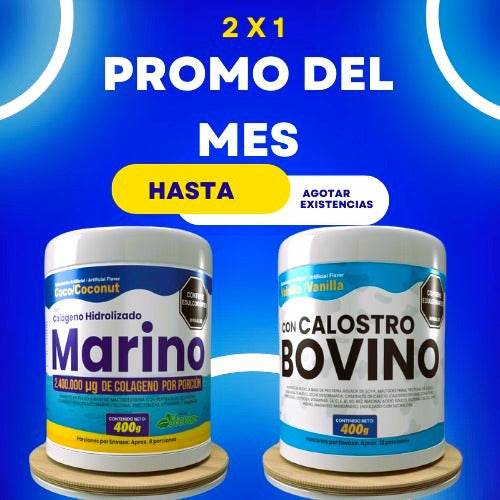 Cólageno Marino + Calostro Bovino. combate fatiga, y envejecimiento - venhogarsa.com