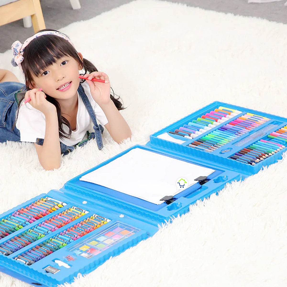 Set Dibujo 208 Piezas Arte Niños y Jóvenes - venhogarsa.com