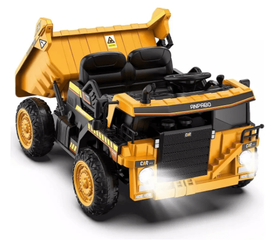 Camión Volqueta Construcción De 12 V Con Control Remoto Pala - venhogarsa.com