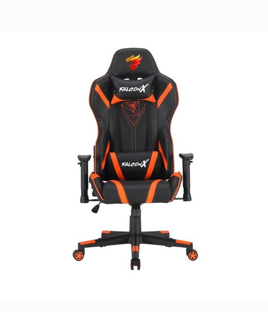 Silla Gamer FalconX SD-009 Black Orange - venhogarsa.com