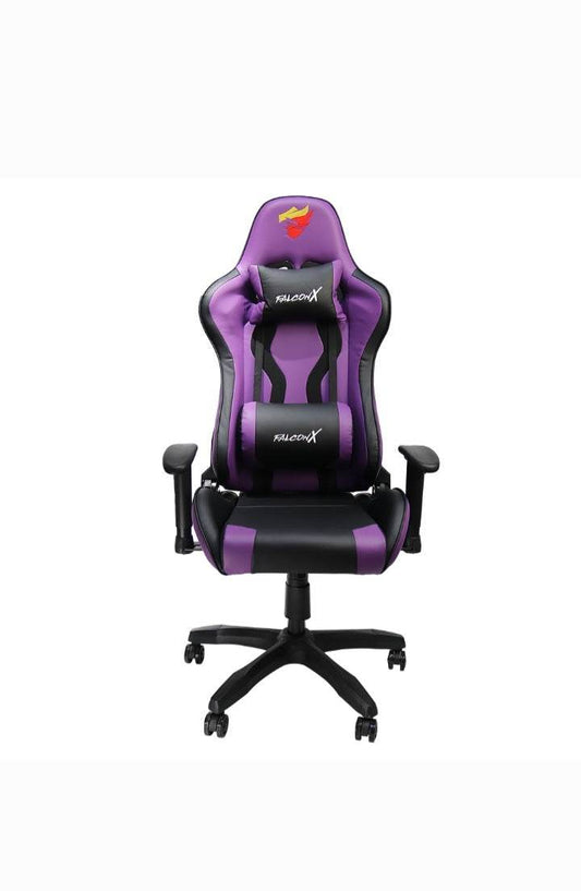 Silla Gamer FalconX SD-205 Purple Black - venhogarsa.com